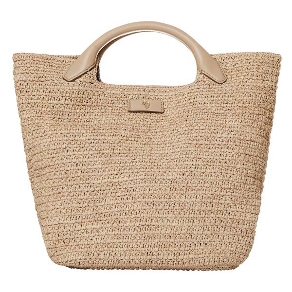 Helen Kaminski Cassia Small Basket Bag in Nougat Tan